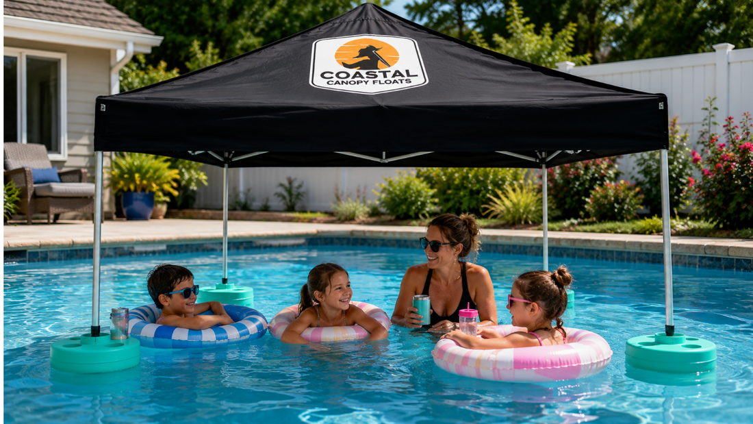 How a Water Shade Float Saves Your Family From the Summer Sun