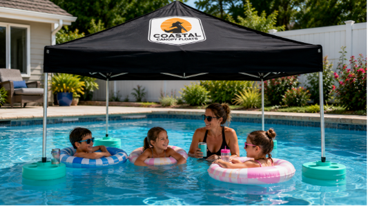 How a Water Shade Float Saves Your Family From the Summer Sun